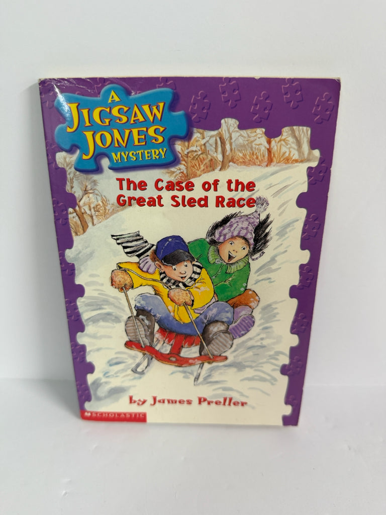 The Case of the Great Sled Race James Preller Scholastic Juvenile Books