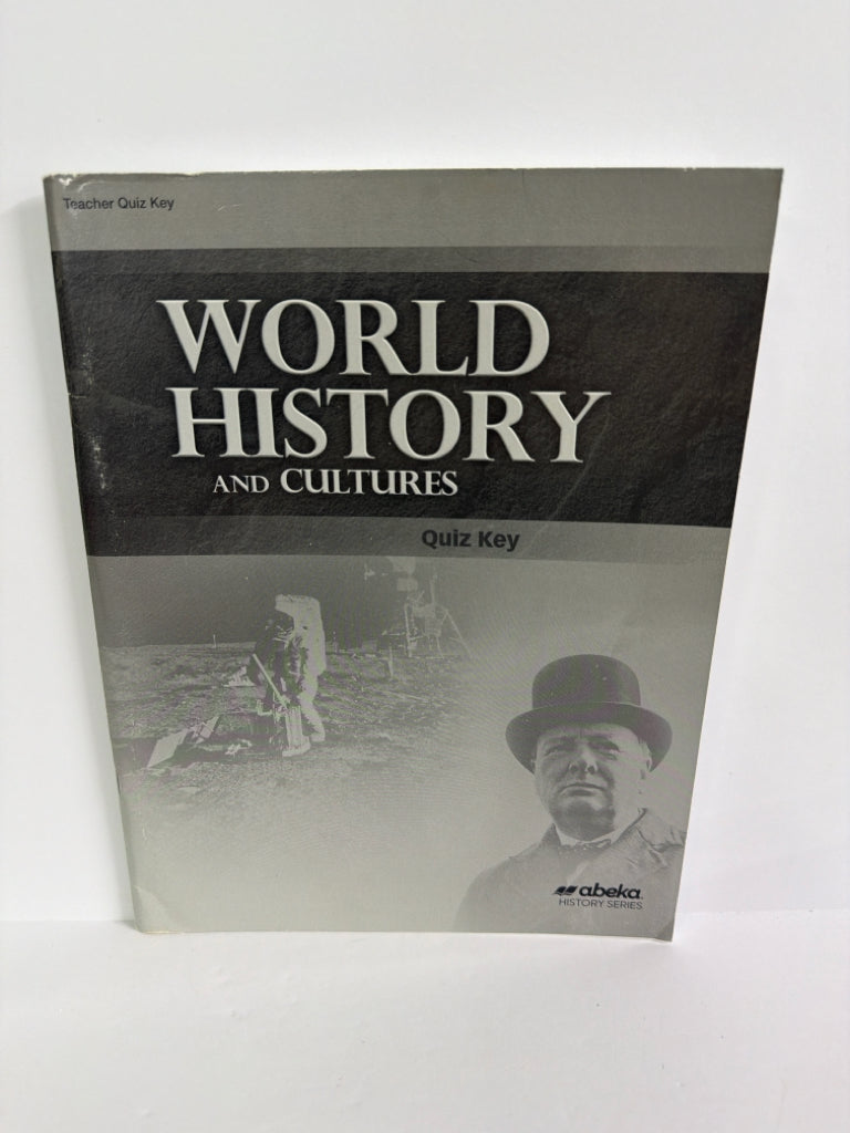 World History and Cultures Abeka Quiz Key Pre-Owned 10th Grade History Textbooks