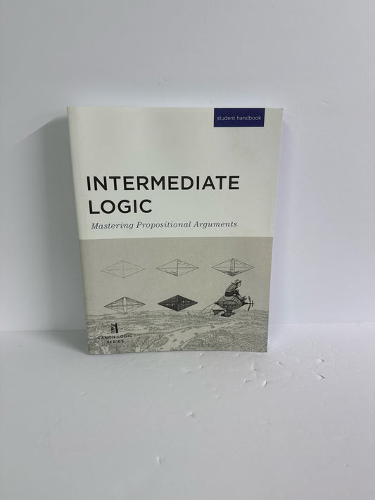 Intermediate Logic Canon Press Student Handbook  Pre-owned Logic Books