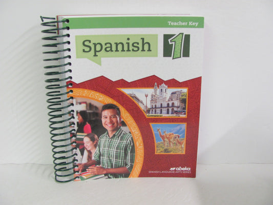 Spanish 1 Abeka Teacher Key  Pre-Owned High School Spanish Books