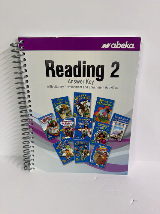 Reading 2 Abeka Answer Key  Pre-Owned 2nd Grade Reading Textbooks