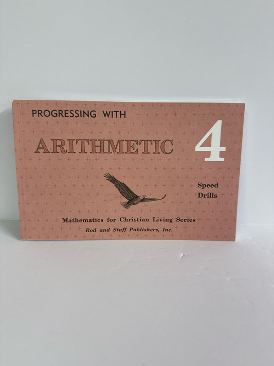 Arithmetic 4 Rod & Staff Speed Drills  Pre-Owned 4th Grade Mathematics Textbooks