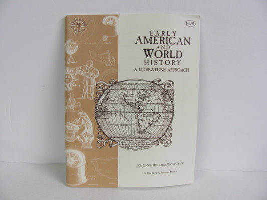 Early American and World Histo Beautiful Feet Pre-Owned Berg Unit Study Books