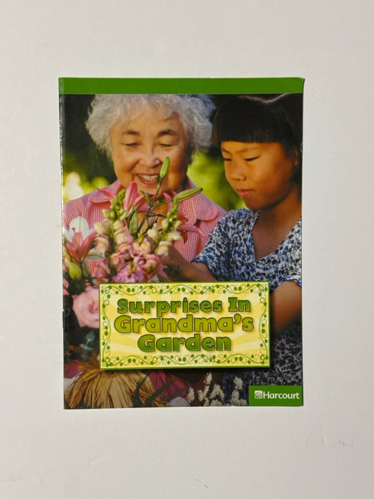 Surprises in Grandma's Garden Harcourt Reader Pre-Owned Reading Textbooks