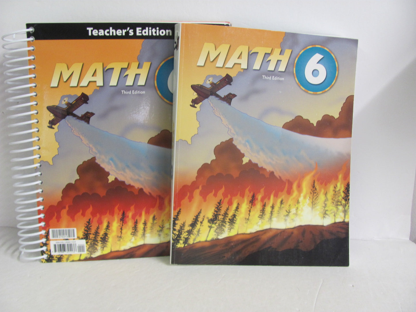 Math 6 BJU Press Set  Pre-Owned 6th Grade Mathematics Textbooks