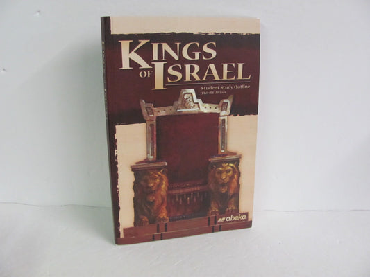 Kings of Israel Abeka Student Book Pre-Owned 9th Grade Bible Textbooks