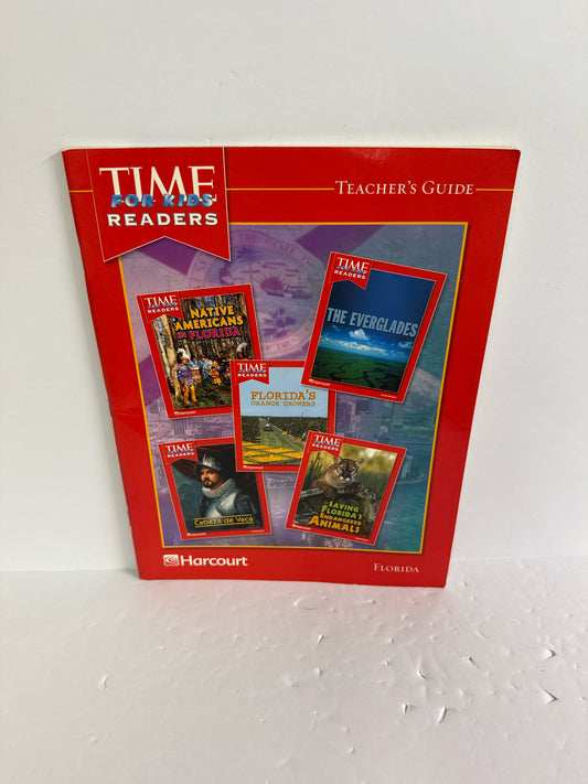 Time for Kids Readers Harcourt Teacher Guide  Pre-Owned Reading Textbooks