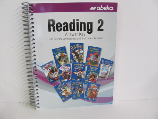 Reading 2 Abeka Answer Key  Pre-Owned 2nd Grade Reading Textbooks