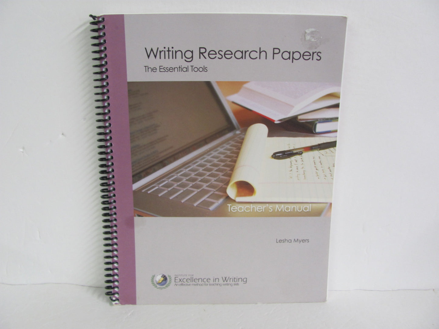 Writing Research Papers IEW Teacher Manual  Pre-Owned Creative Writing Books