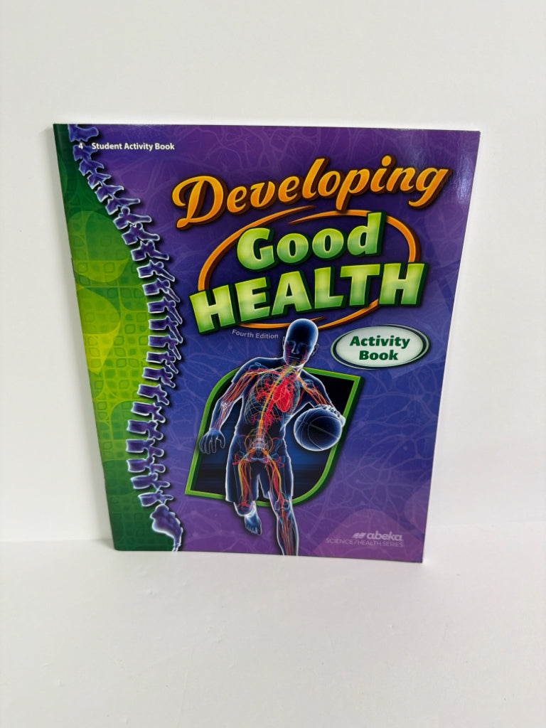 Developing Good Health Abeka Activity Book  Pre-Owned Science Textbooks