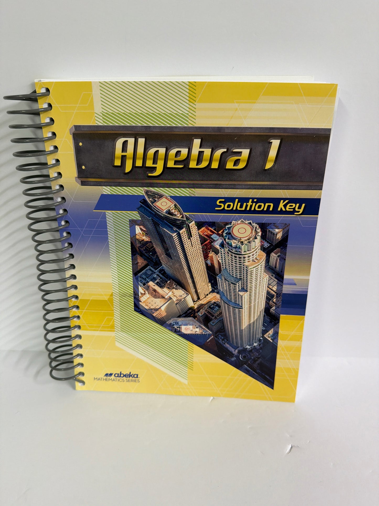 Algebra 1 Abeka Solution Key Pre-Owned 9th Grade Mathematics Textbooks