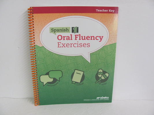 Oral Fluency Exercises Abeka Teacher Key  Pre-Owned High School Spanish Books