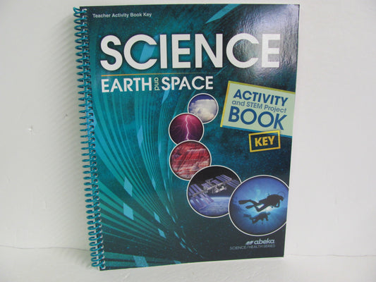 Earth and Space Abeka Activity Key Pre-Owned 9th Grade Science Textbooks