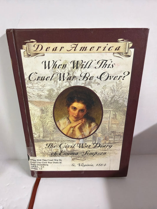 When Will This Cruel War Be Ov Scholastic Pre-Owned Historical Fiction