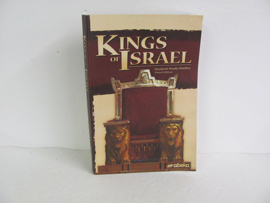 Kings of Israel Abeka Student Book Pre-Owned 9th Grade Bible Textbooks