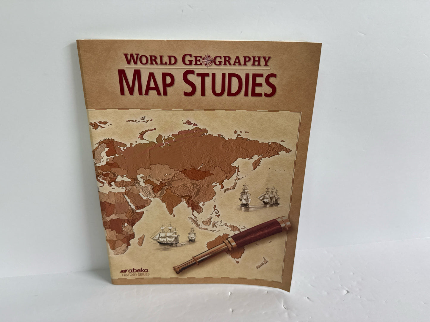 World Geography Abeka Map Studies  Pre-Owned History Textbooks