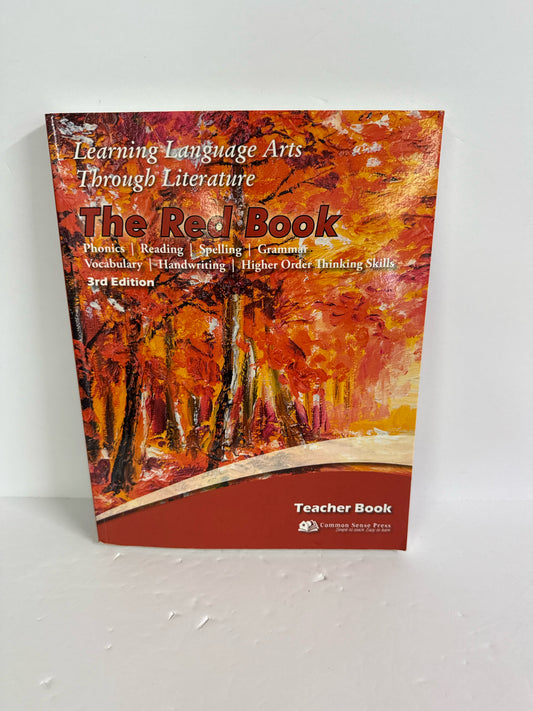 The Red Book Common Sense Press Teacher Copy  Pre-Owned Language Textbooks
