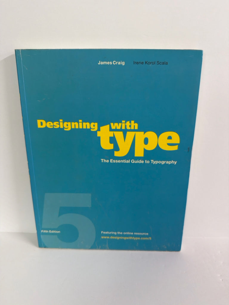 Designing with Type Watson Guptill Pre-Owned High School Electives Books
