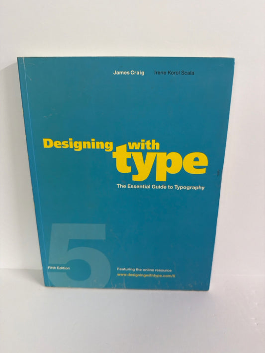 Designing with Type Watson Guptill Pre-Owned High School Electives Books