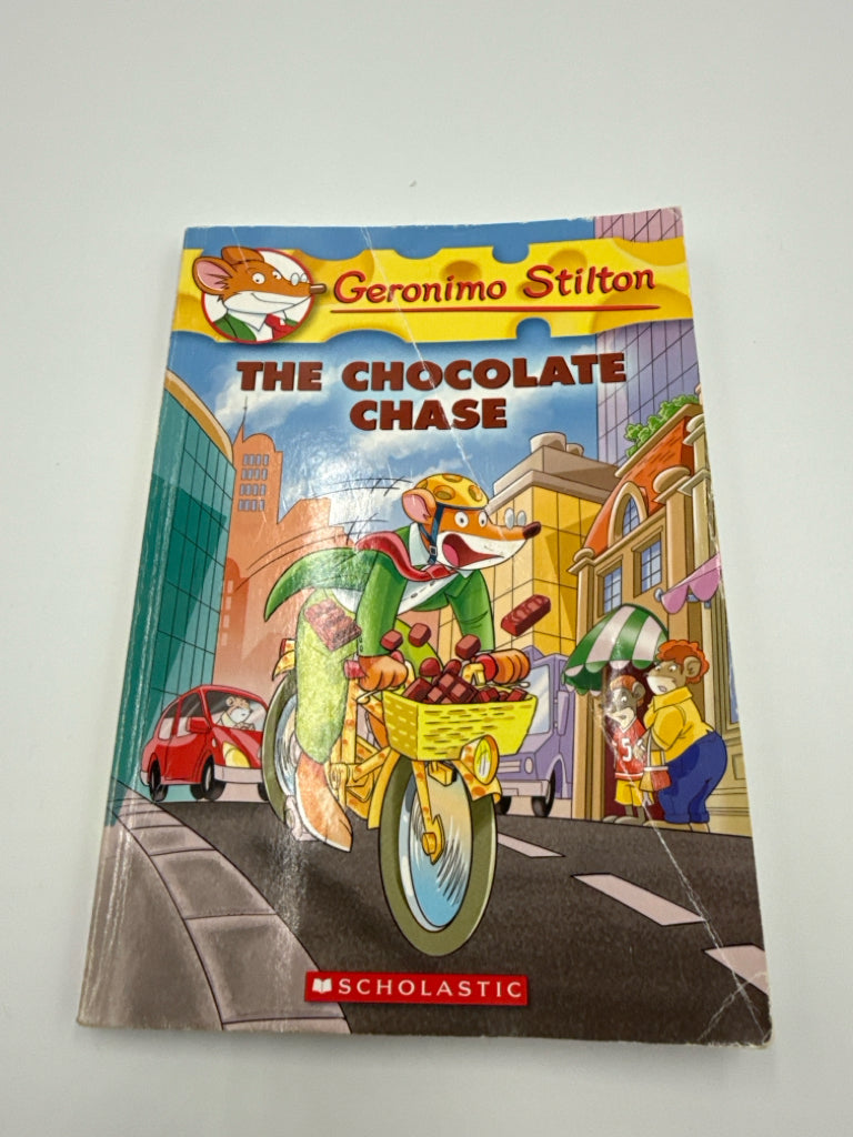 The Chocolate Chase Geronimo Stilton Scholastic Juvenile Books