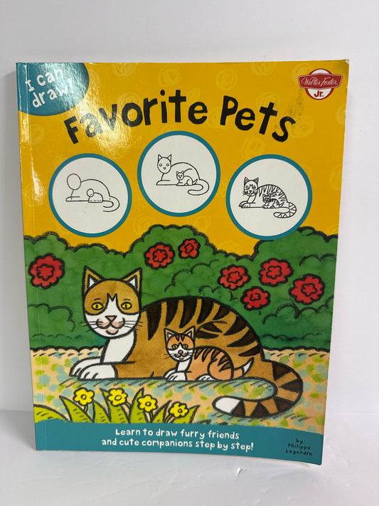 I Can Draw Walter Foster Pre-Owned Philippe Legendre Elementary Art Books