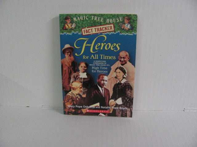 Heroes for All Times Random House Reader  Pre-Owned The Magic Tree House