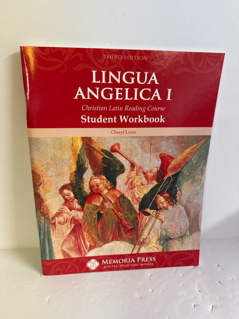 Lingua Angelica I Memoria Press Student Workbook Pre-Owned Memoria Press