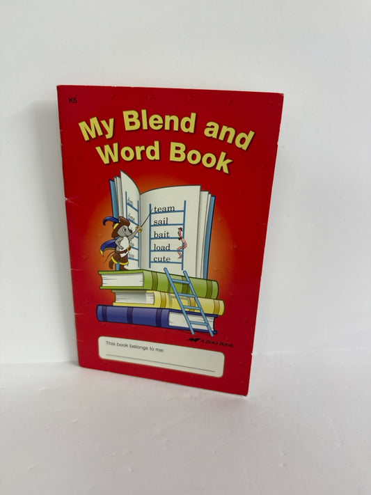 My Blend and Word Book Abeka Reader Pre-Owned Kindergarten Reading Textbooks
