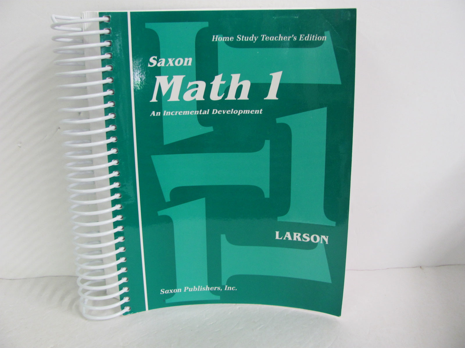 Math 1 Saxon Teacher Edition Pre-Owned Larson 1st Grade Mathematics ...