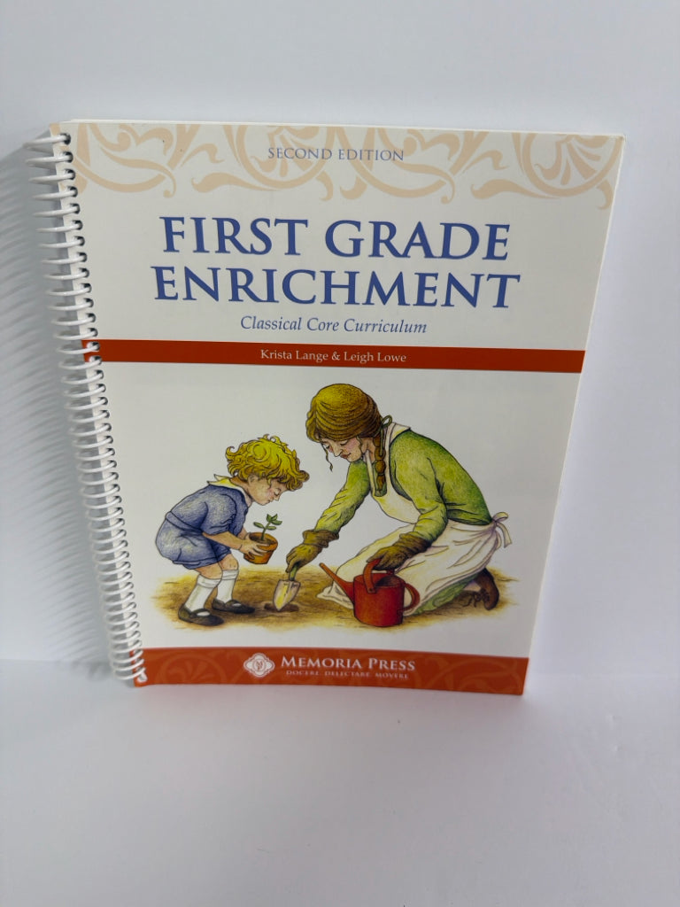 First Grade Enrichment Memoria Press Guide  Pre-Owned 1st Grade Memoria Press