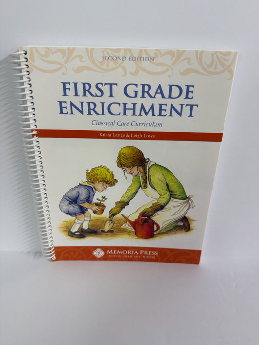 First Grade Enrichment Memoria Press Guide  Pre-Owned 1st Grade Memoria Press