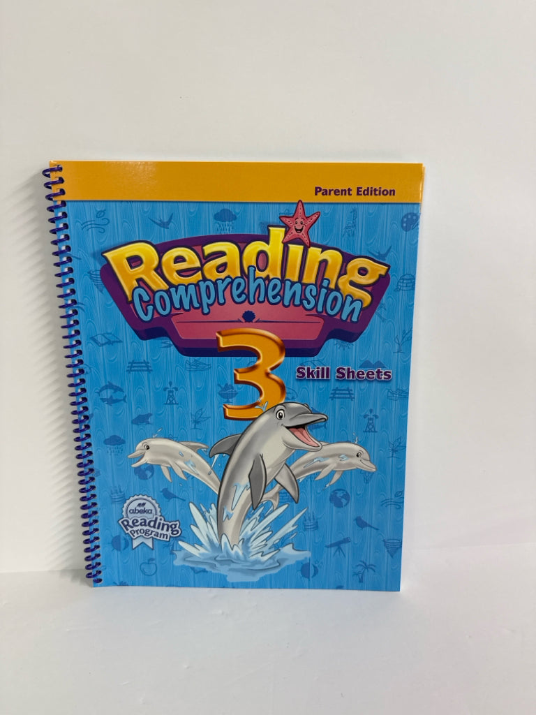 Reading Comprehension 3 Abeka Parent Edition  Pre-Owned Reading Textbooks