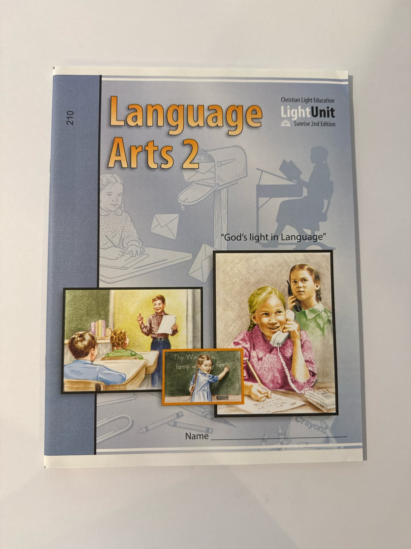 Language Arts 2 CLE Student Book Pre-Owned 2nd Grade Language Textbooks
