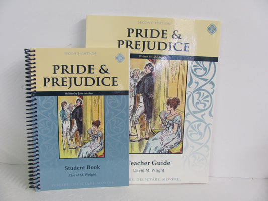 Pride & Prejudice Memoria Press Set  Pre-Owned Austen High School Fiction Books