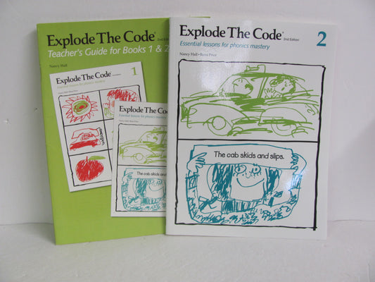 Explode The Code 2 EPS Set  Pre-Owned Elementary Language Textbooks
