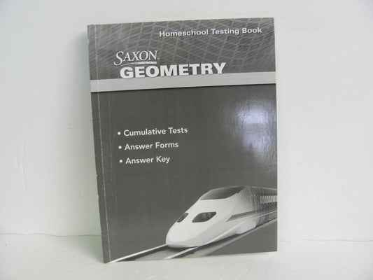 Geometry Saxon Tests  Pre-Owned High School Mathematics Textbooks