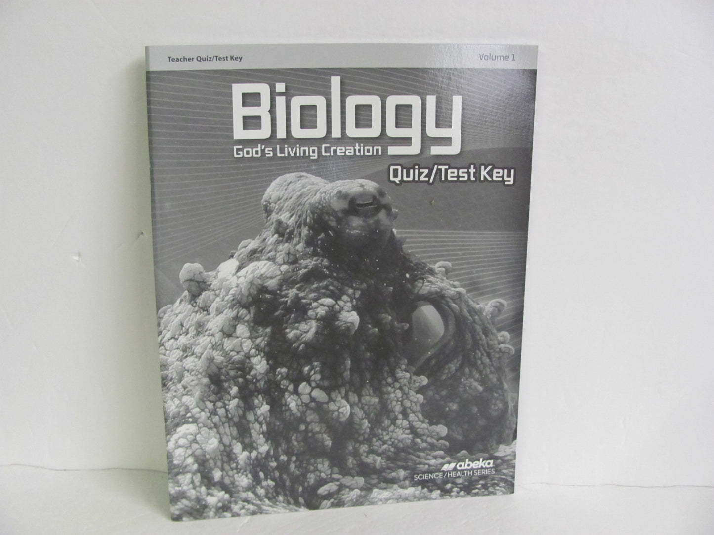 Biology Vol 1 Abeka Quiz/Test Key  Pre-Owned 10th Grade Science Textbooks