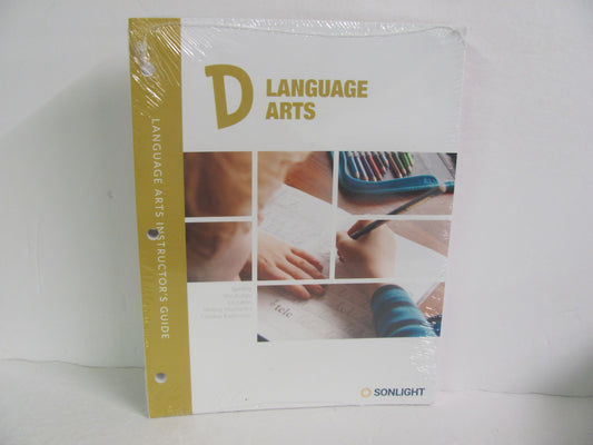 Language Arts D Sonlight Instruction Manual  Pre-Owned Language Textbooks
