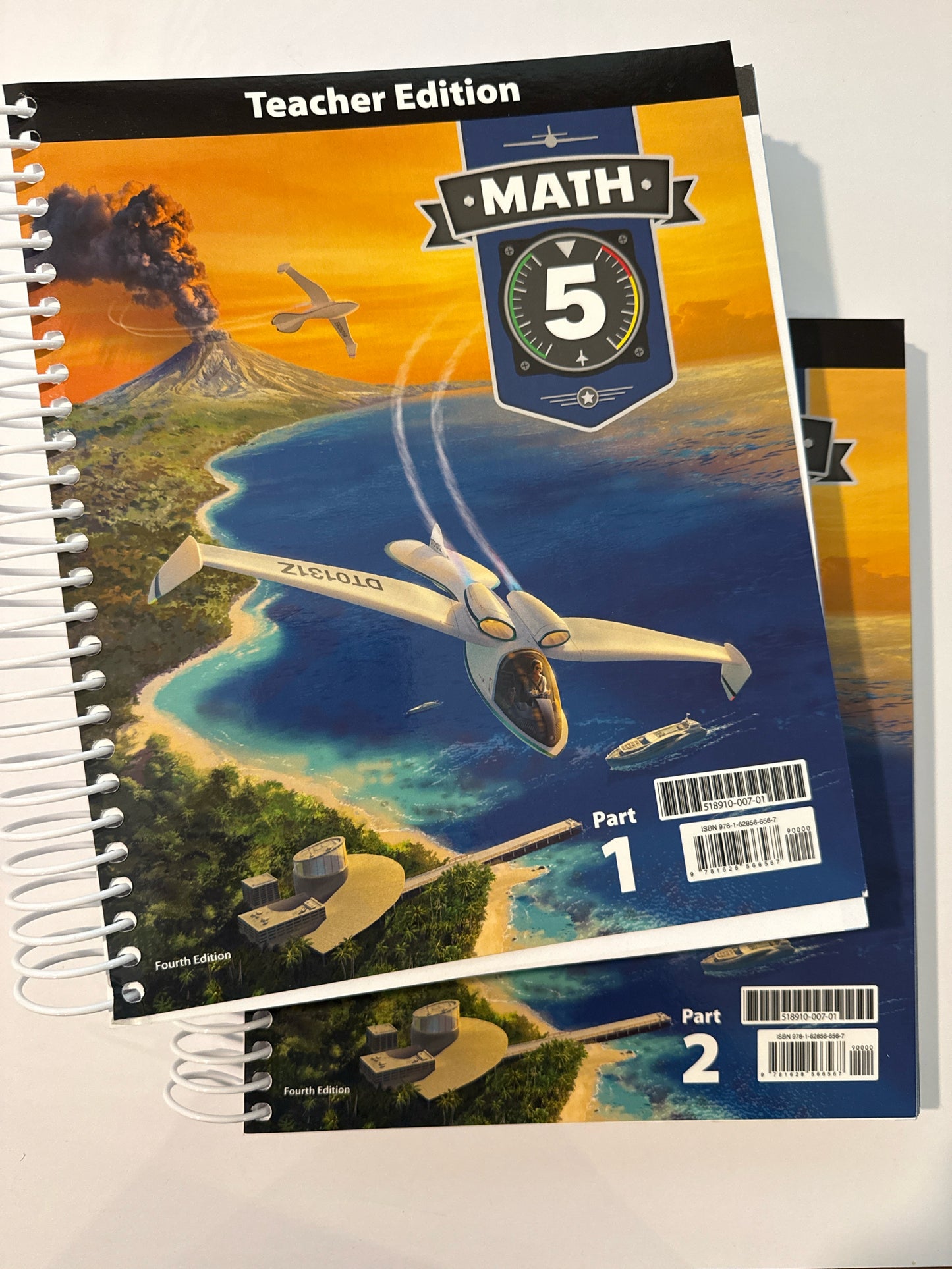 Math 5 BJU Press Teacher Edition  Pre-Owned 5th Grade Mathematics Textbooks