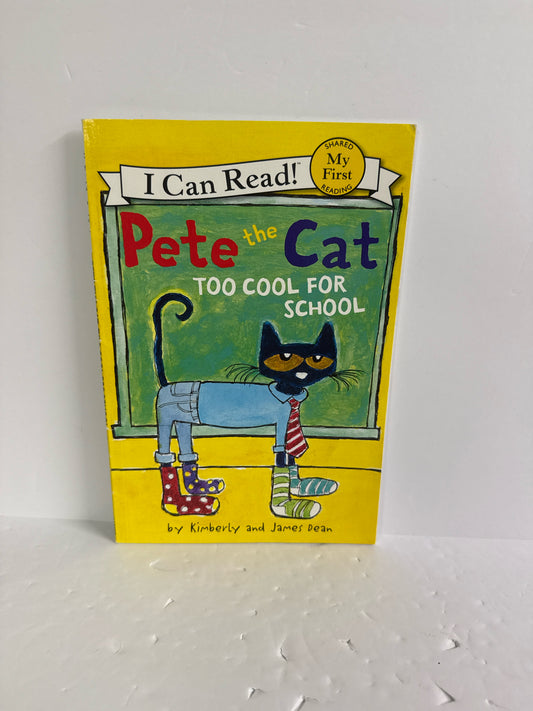 Pete the Cat Too Cool for School Kimberly and James Dean Phonics Readers