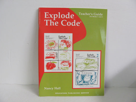 Explode the Code EPS Teacher Guide  Pre-Owned Hall Elementary Language Textbooks
