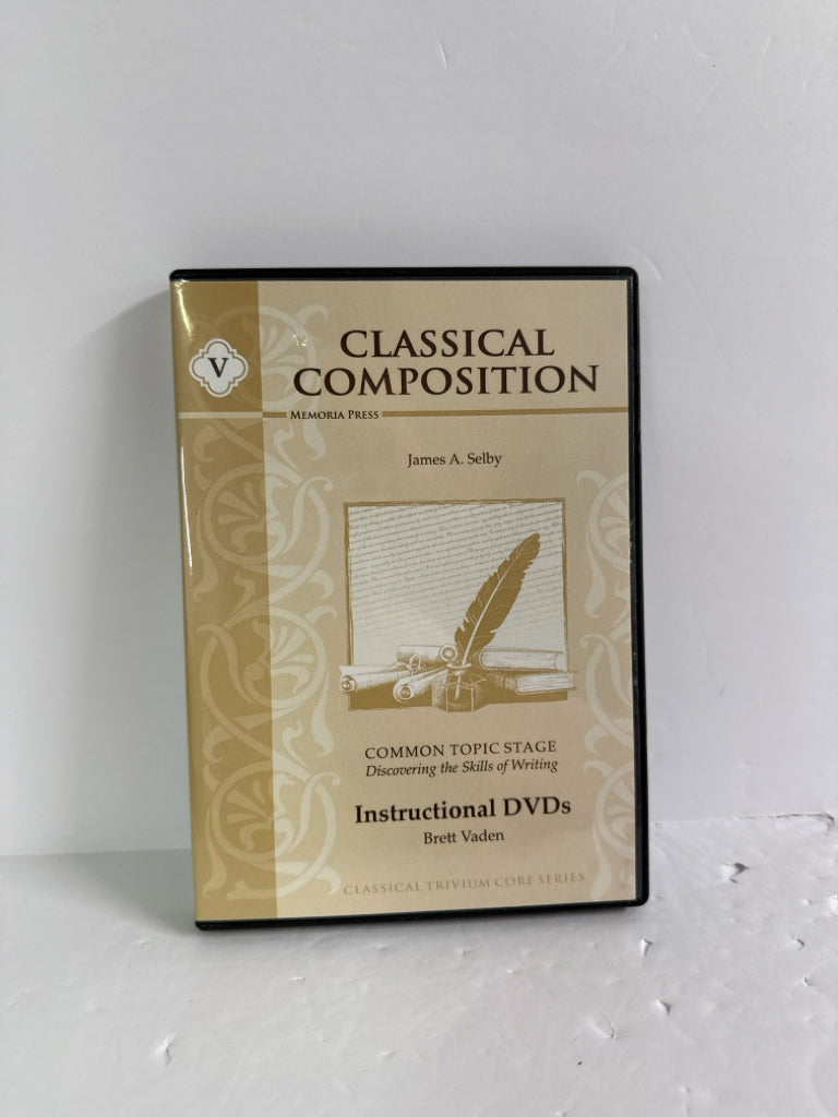 Classical Composition V Memoria Press DVD Pre-Owned High School Memoria Press