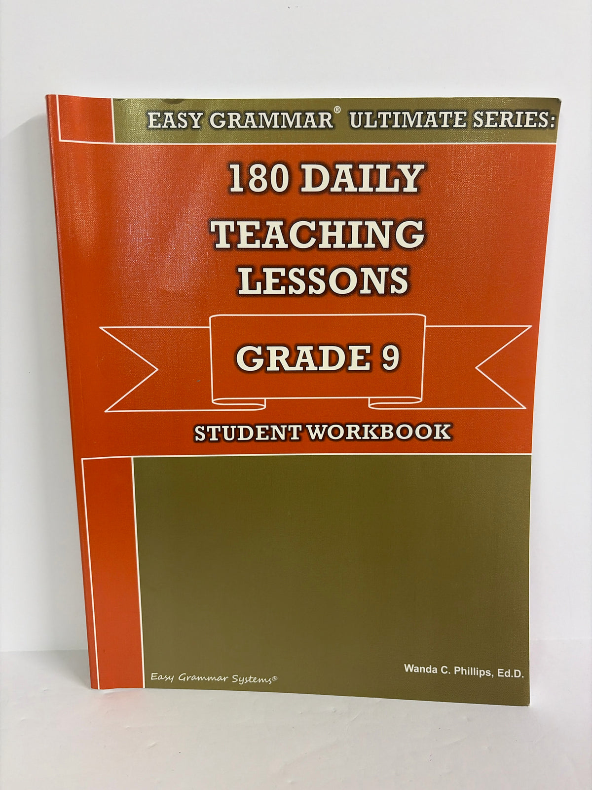 180 Daily Teaching Lessons Easy Grammar Wanda C. Phillips Language Textbooks