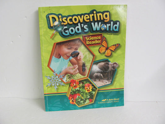 Discovering God's World Abeka Student Book Pre-Owned 1st Grade Science Textbooks