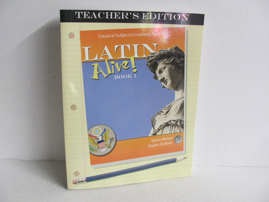 Latin Alive Classical Academic Teacher Edition  Pre-Owned Latin Books