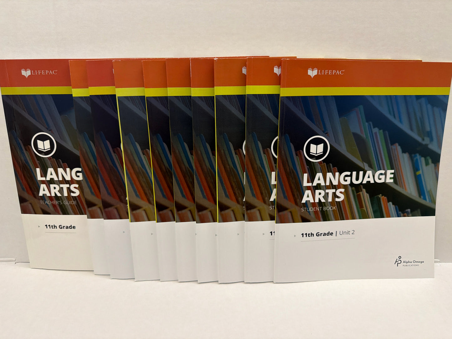 Lifepac Art Alpha Omega Set  Pre-Owned High School Art Books