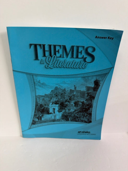Themes in Literature Abeka Answer Key Pre-Owned 9th Grade Language Textbooks