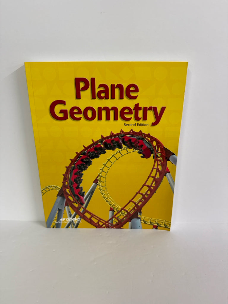 Plane Geometry Abeka Student Book Pre-Owned 11th Grade Mathematics Textbooks