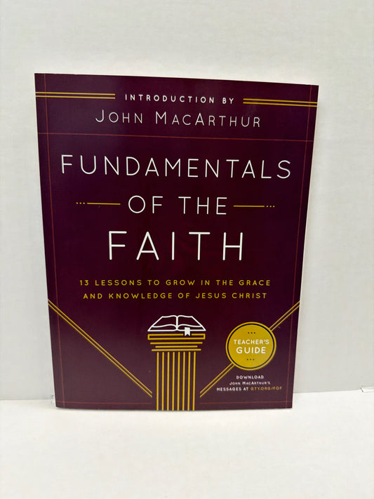 Fundamentals of the Faith Moody Press Teacher Guide  Pre-Owned Bible Textbooks