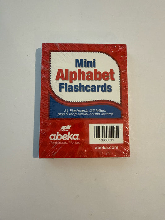 Mini Alphabet Flashcards Abeka Flashcards Pre-Owned Elementary Phonics Helps